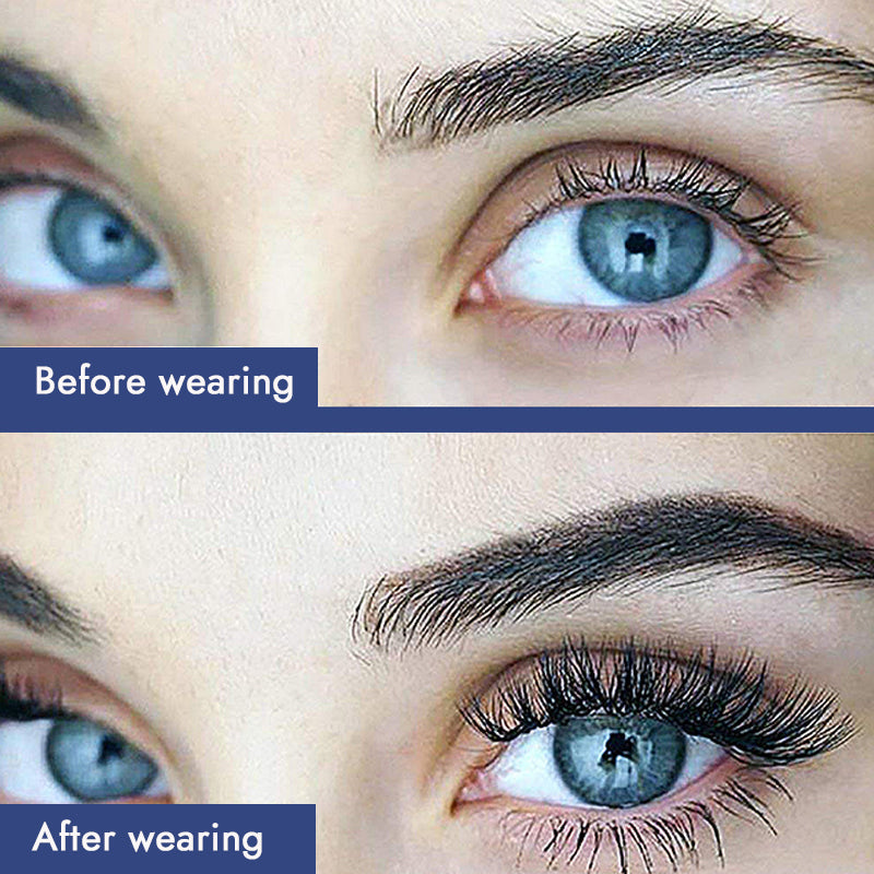 Plain Magnetic False Eyelashes