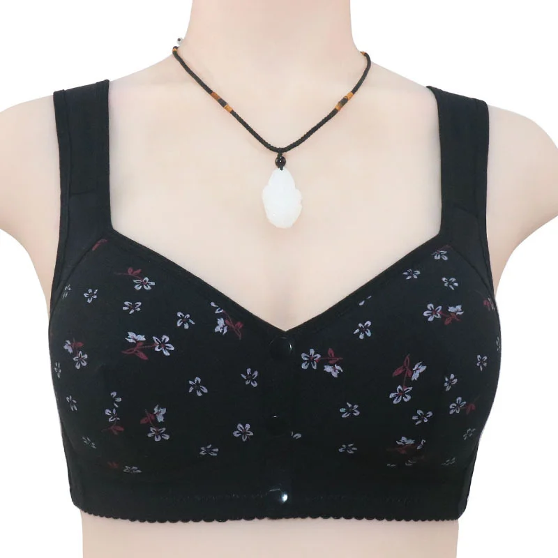 Comfortable & Convenient Front Button Bra