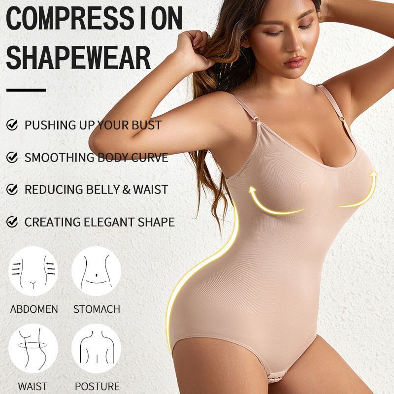 Strappy One-Piece Shapewear