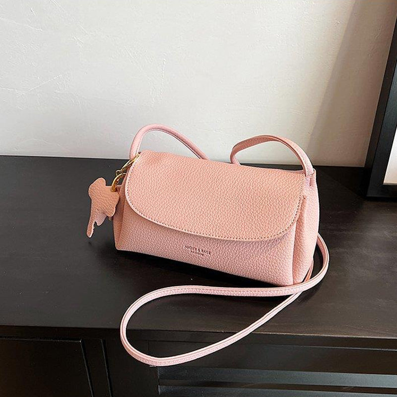 New Style Women's Solid Color Messenger Bag