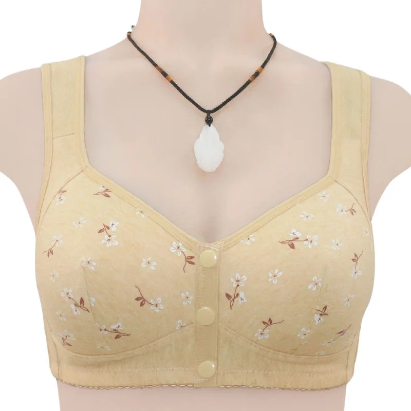 Comfortable & Convenient Front Button Bra