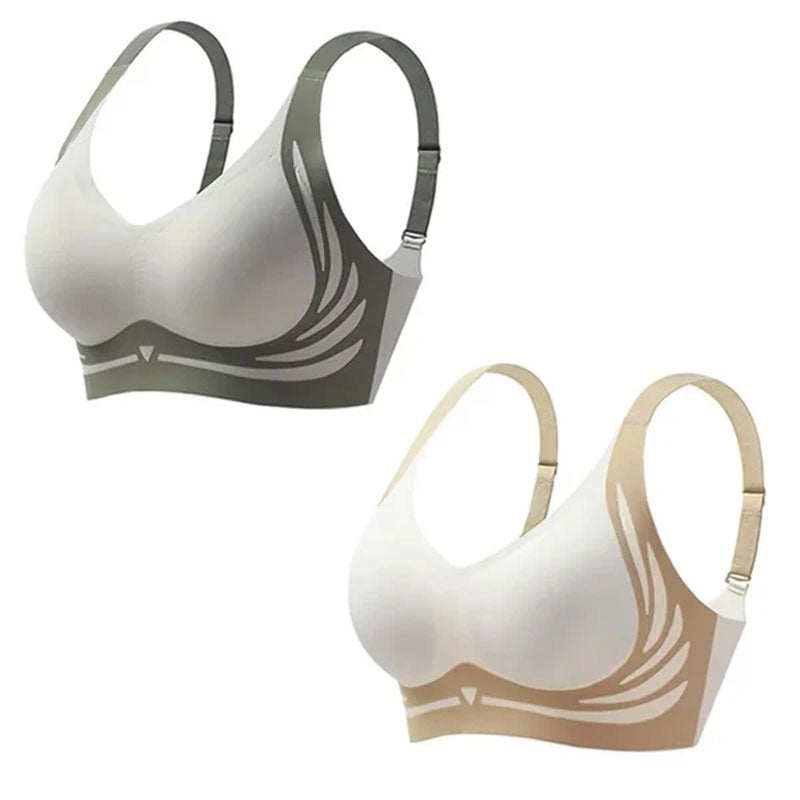 🎁Last Day 49% Off - Super gather bra | Wireless Push-up Bra👍No more sagging breasts