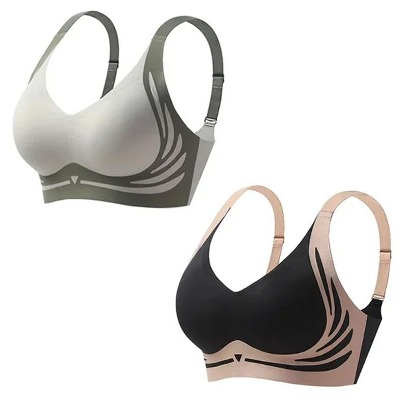 🎁Last Day 49% Off - Super gather bra | Wireless Push-up Bra👍No more sagging breasts