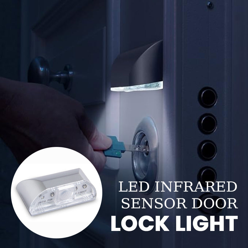 LED Infrared Sensor Door Lock Light 🔆