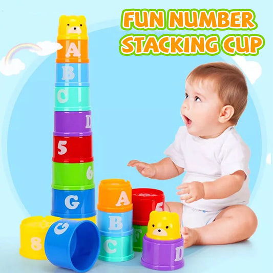 Fun Number Stacking Cup