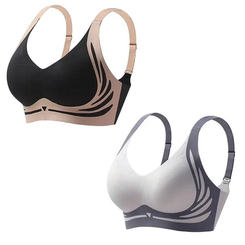 🎁Last Day 49% Off - Super gather bra | Wireless Push-up Bra👍No more sagging breasts