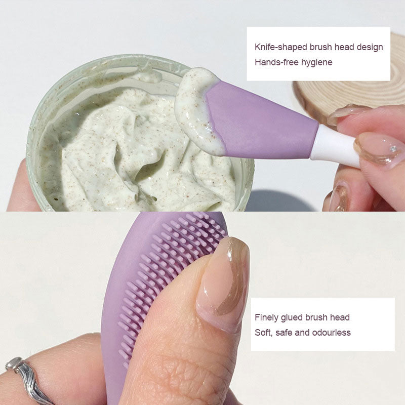 Double-Headed Silicone Mask Cleansing Brush