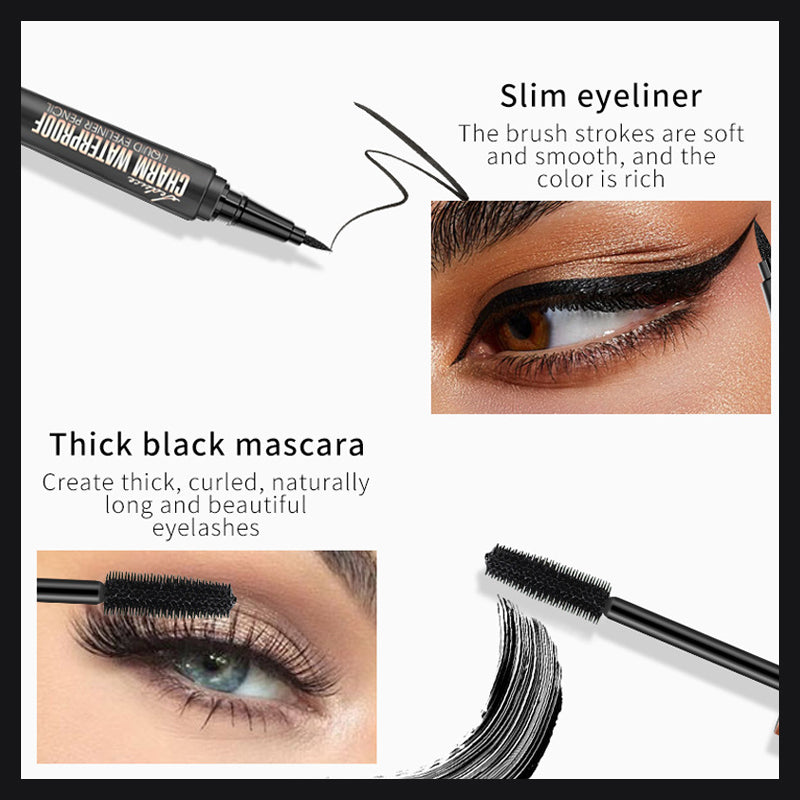 Volumizing Mascara + Eyeliner Set