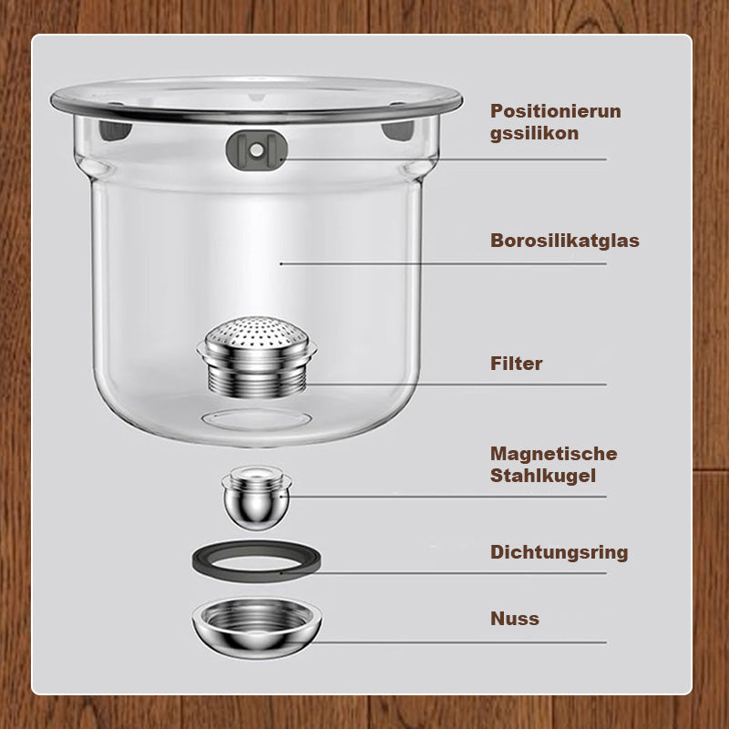 Tea And Water Separation Teapot