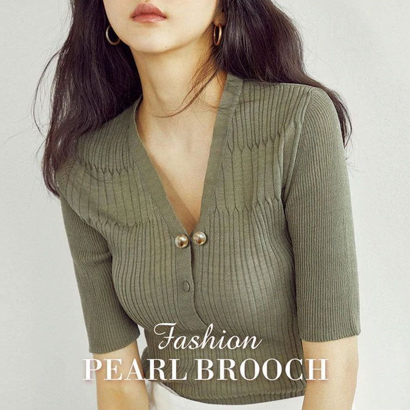 Fashion Pearl Brooch