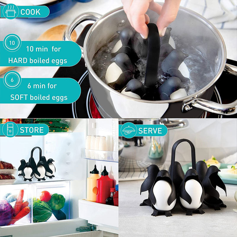 Cute Penguin Egg Boiler