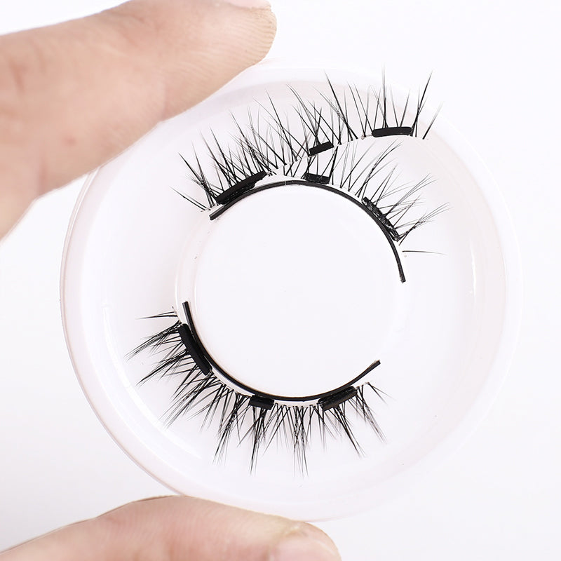 Plain Magnetic False Eyelashes