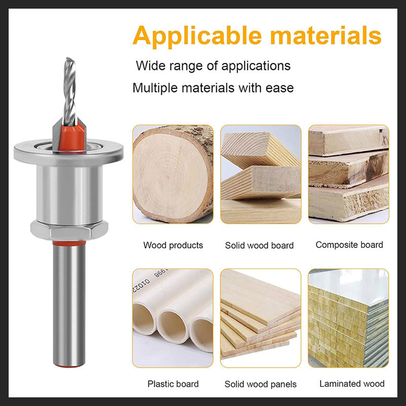 Adjustable Screw Step Drill