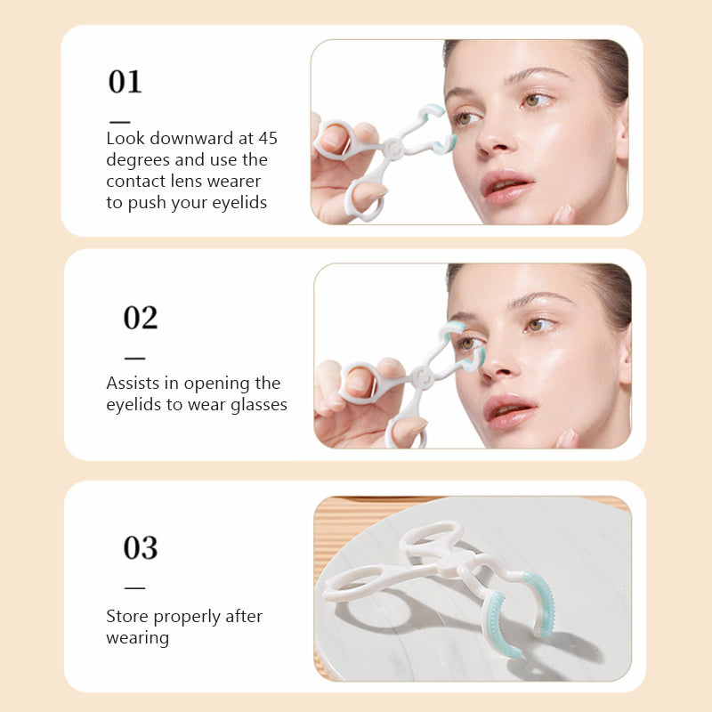 A Magical Tool To Help You Wear Your Contact Lenses