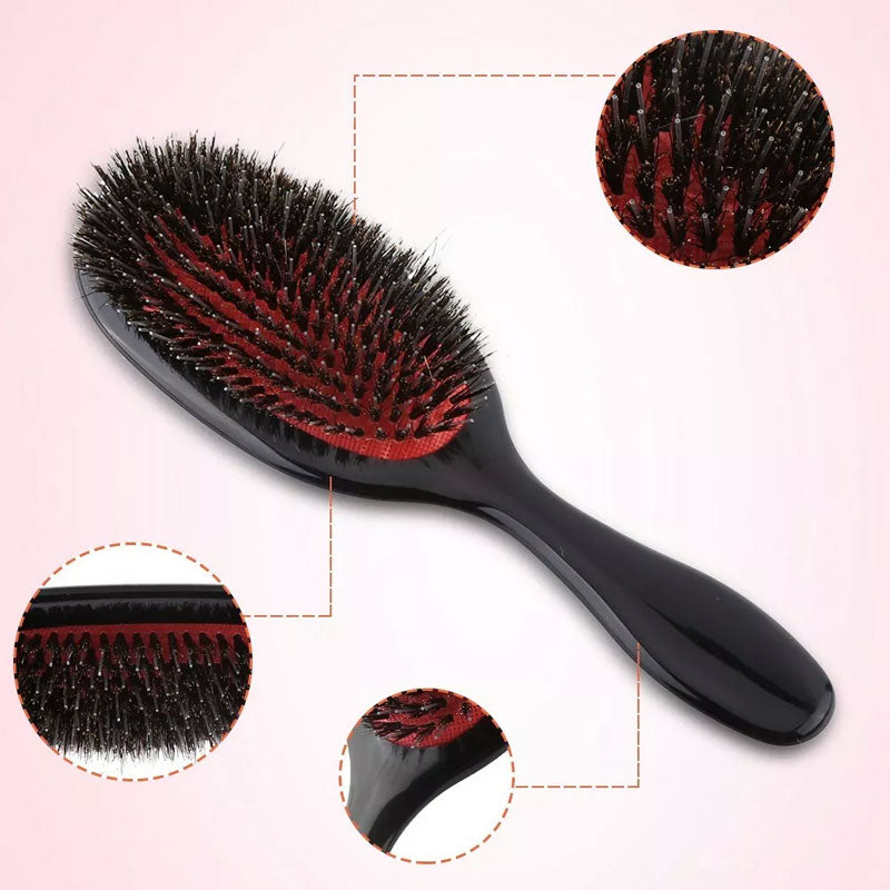 Boar Bristle Airbag Massage Hairdressing Comb