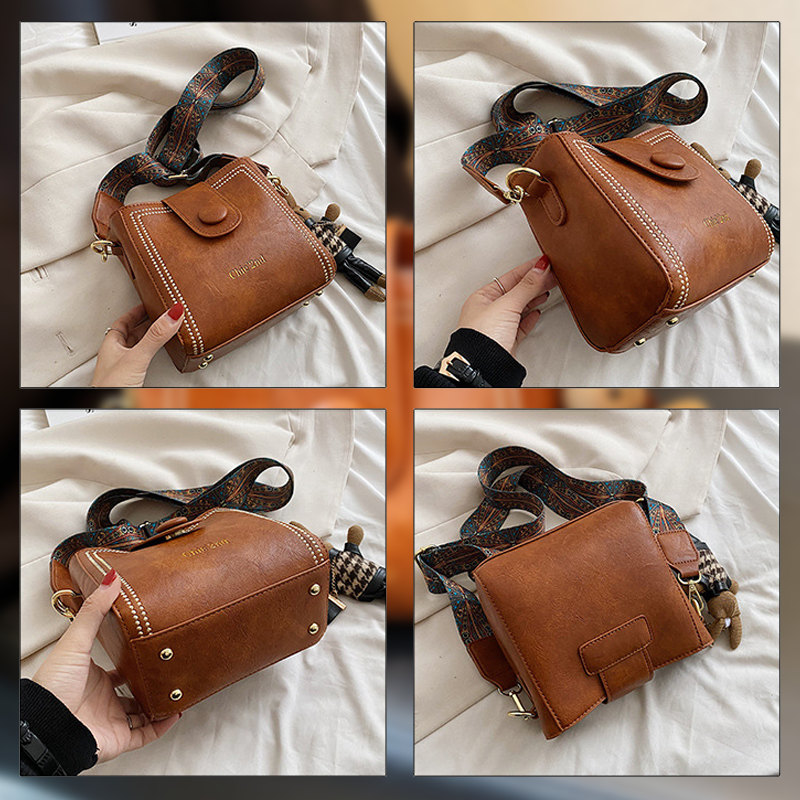 Versatile Retro Bucket Bag