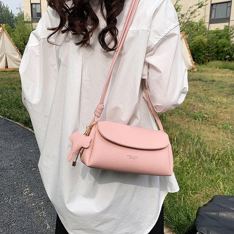 New Style Women's Solid Color Messenger Bag