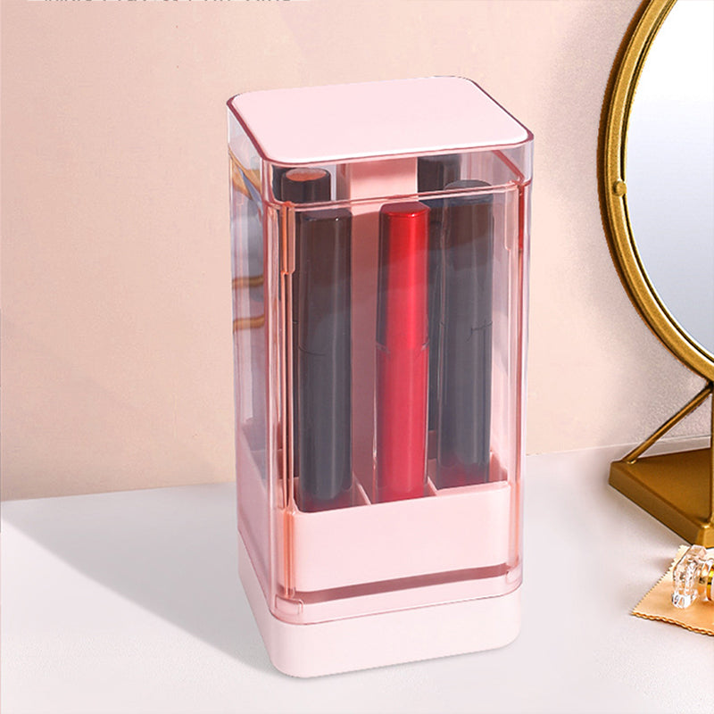 Pressing Design Transparent Cosmetic Display Cases Storage