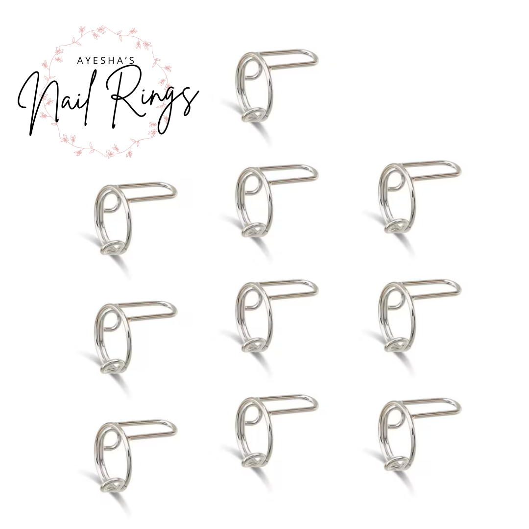 Handcrafted Nail Rings