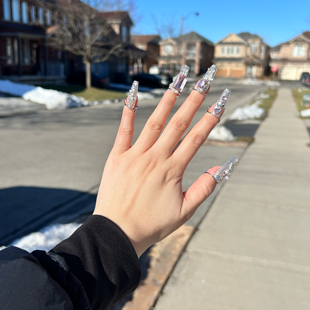 Handcrafted Nail Rings