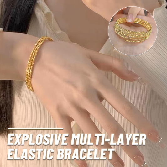 Explosive Multi-Layer Elastic Bracelet