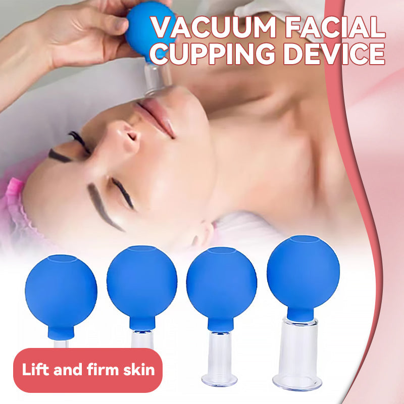 Facial lifting Cupping Device