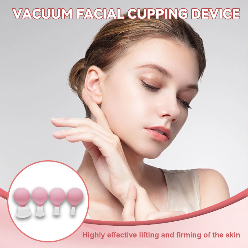 Facial lifting Cupping Device