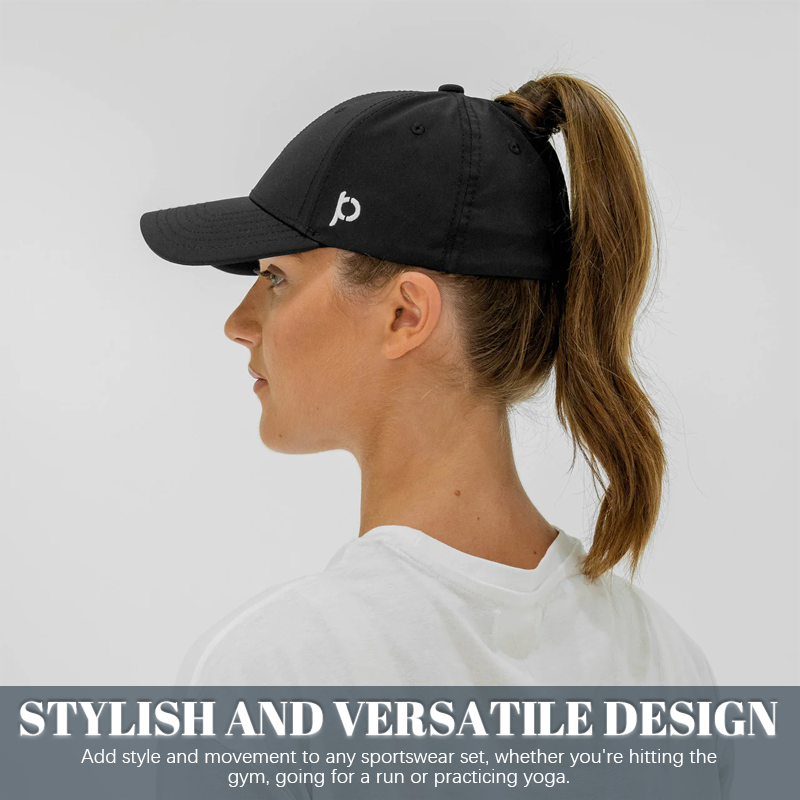 High ponytail magnetic cap