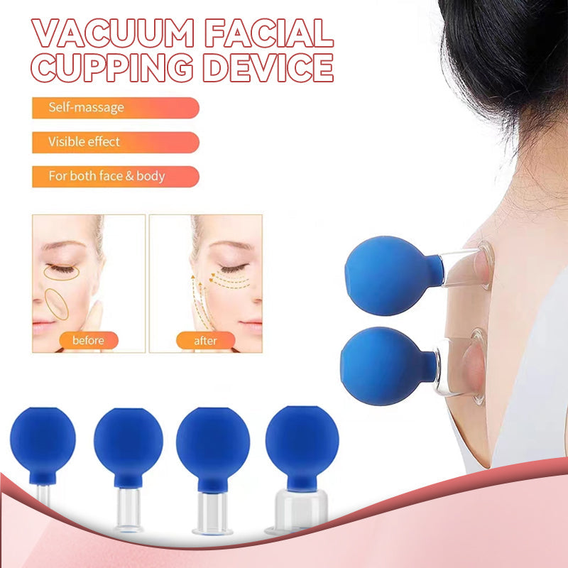 Facial lifting Cupping Device