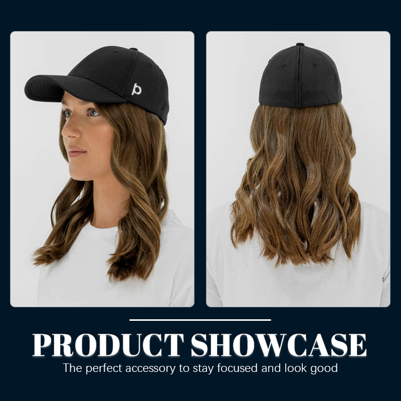 High ponytail magnetic cap